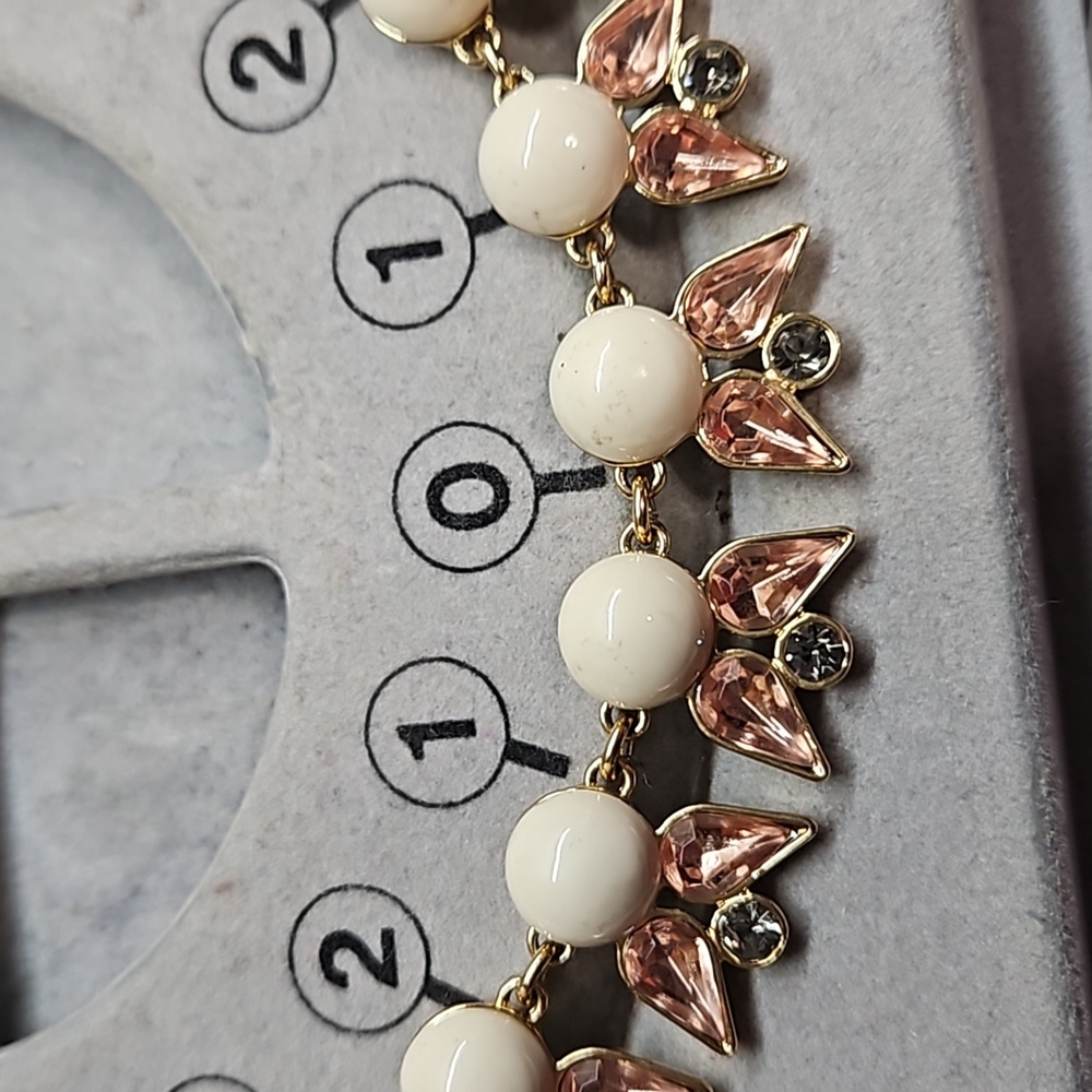 Vintage J.Crew ivory and pink - Picture 10 of 11